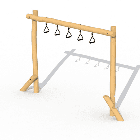 אתגר תנועתי לילדים | מתקן טיפוס ותלייה לפיתוח כוח וקואורדינציה RO362 – פיברן