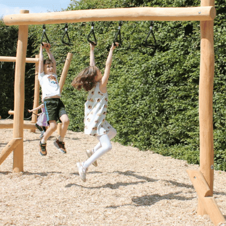 אתגר תנועתי לילדים | מתקן טיפוס ותלייה לפיתוח כוח וקואורדינציה RO362 – פיברן