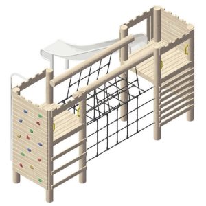 מערכת משולבת למשחק ופעילות מעץ רוביניה