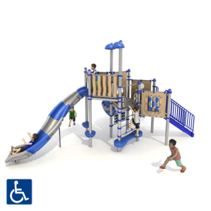 מתקן שעשועים משולב מנירוסטה דגם FHX-6013