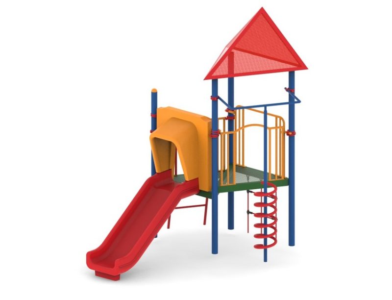 מתקן שעשועים משולב ממתכת דגם פיטנגו KA-7567