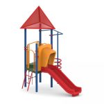 מתקן שעשועים משולב ממתכת דגם פיטנגו KA-7567