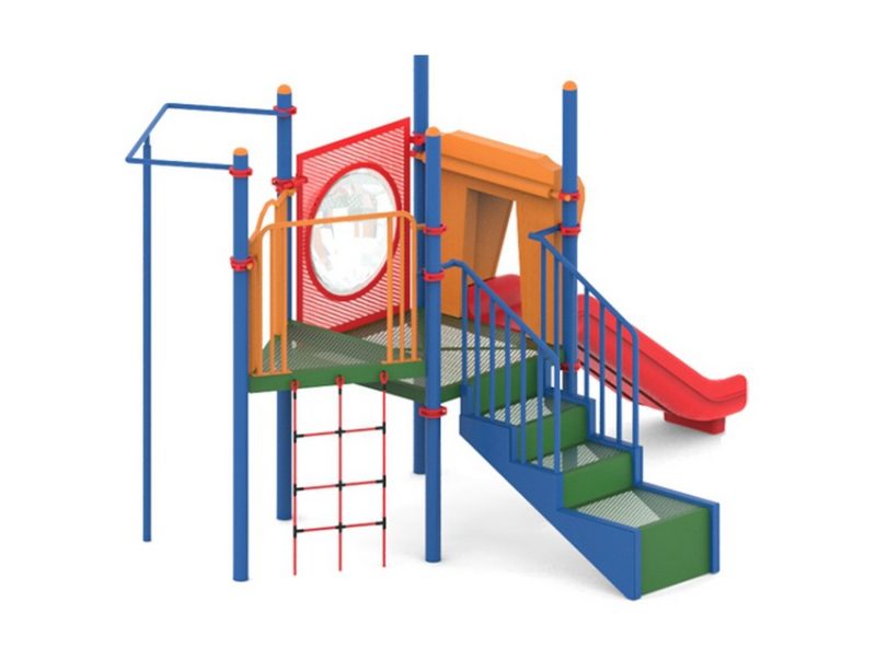 מתקן שעשועים משולב ממתכת דגם אגמון KA-8167/N