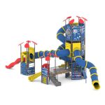 מתקן שעשועים משולב דגם "הודיה" , חברת פיברן המומחים למתקני משחקים !