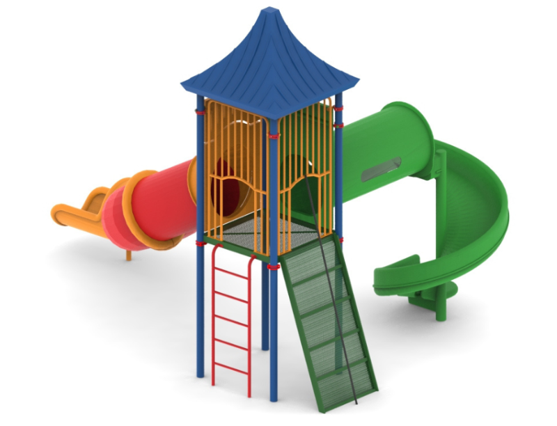 מתקן שעשועים ממתכת דגם דניאל KA-8298 - פיברן