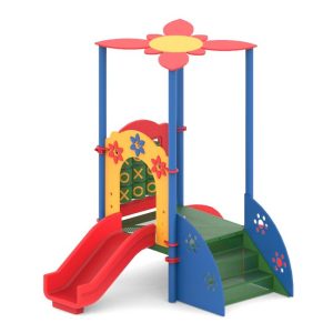 מתקן שעשועים משולב ממתכת דגם קסמים
