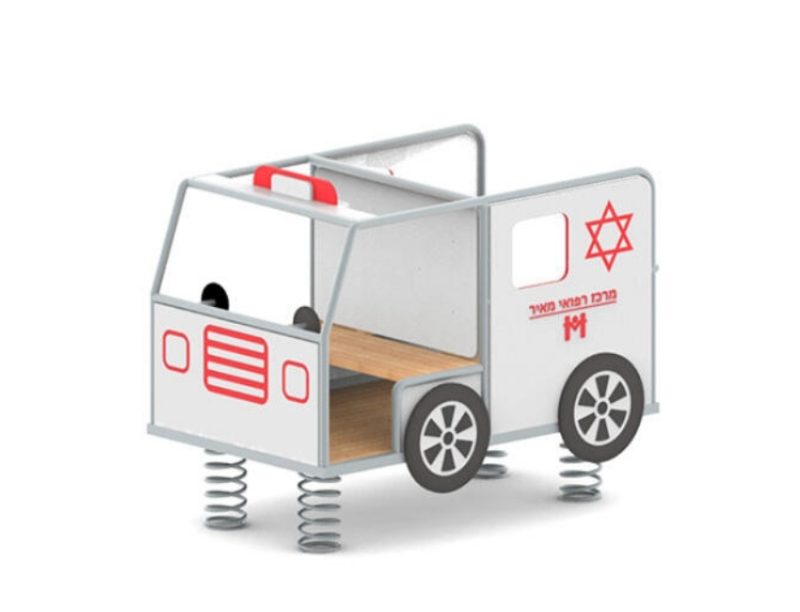 מתקן קפיץ על 4 קפיצים דגם אמבולנס (G-5735 (C - פיברן