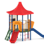 מתקן שעשועים ממתכת דגם "רם-און" KA-7050- = פיברן