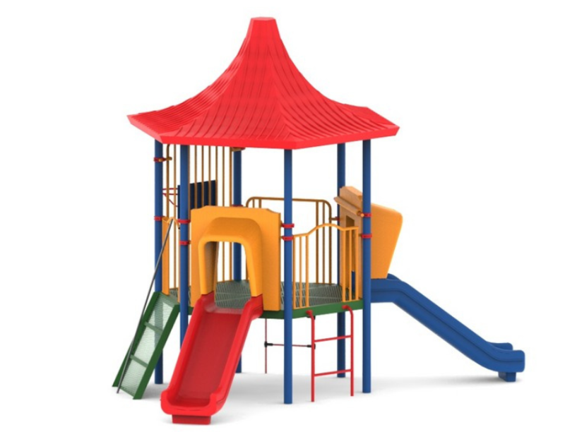 מתקן שעשועים ממתכת דגם "רם-און" KA-7050- = פיברן