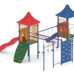 מתקן שעשועים ממתכת דגם "שרף" ka-8278 - פיברן