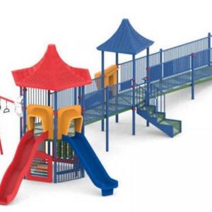 מתקן שעשועים ממתכת דגם קרני שומרון