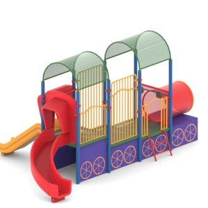 מתקן משחקים  דגם "רכבת העמק"