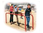 מתקן כושר מקבילים ממתכת מק"ט SP-10783