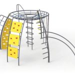 מתקן שעשועים טיפוס דגם "שוקף" X-214 - פיברן