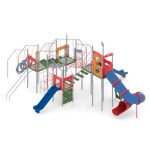 מתקן אקסטרים משולב ממתכת דגם אמזונס X-235.02