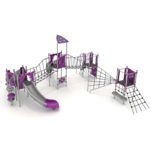 מתקן שעשועים גדול משולב מונגש מנירוסטה דגם EP- 8405