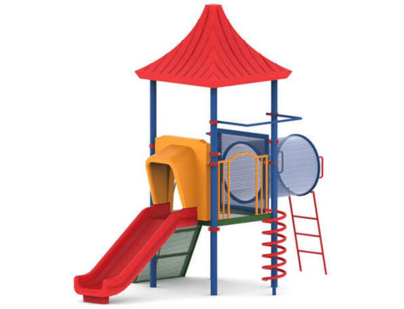 מתקן שעשועים ממתכת דגם "זהב" KA-7463- פיברן