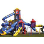 מתקן שעשועים משולב דגם אלמליח KA7898- פיברן
