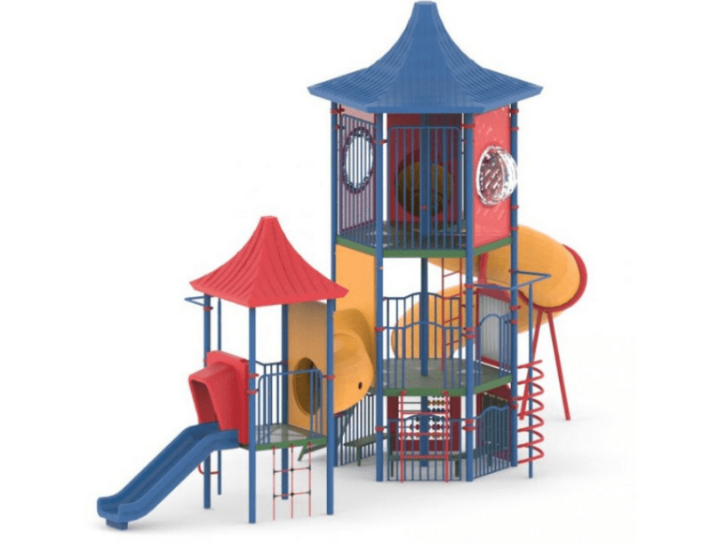 מתקן שעשועים ממתכת דגם דגן KA-7933- פיברן