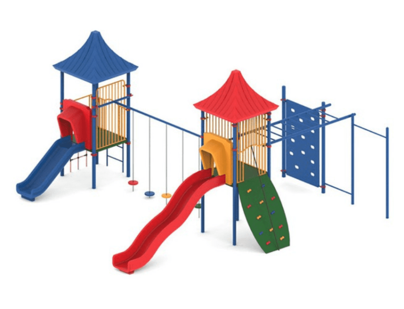 מתקן שעשועים ממתכת דגם "שרף" ka-8278 - פיברן