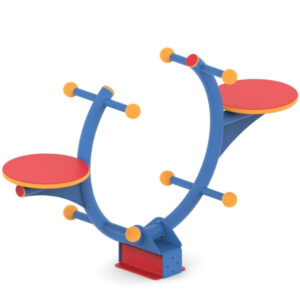 נדנדת עלה ורד מעוגלת