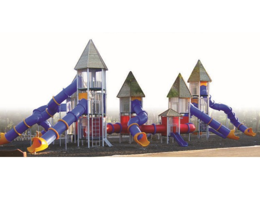 מתקן שעשועים משולב ממתכת דגם לילי שרון KA-7790